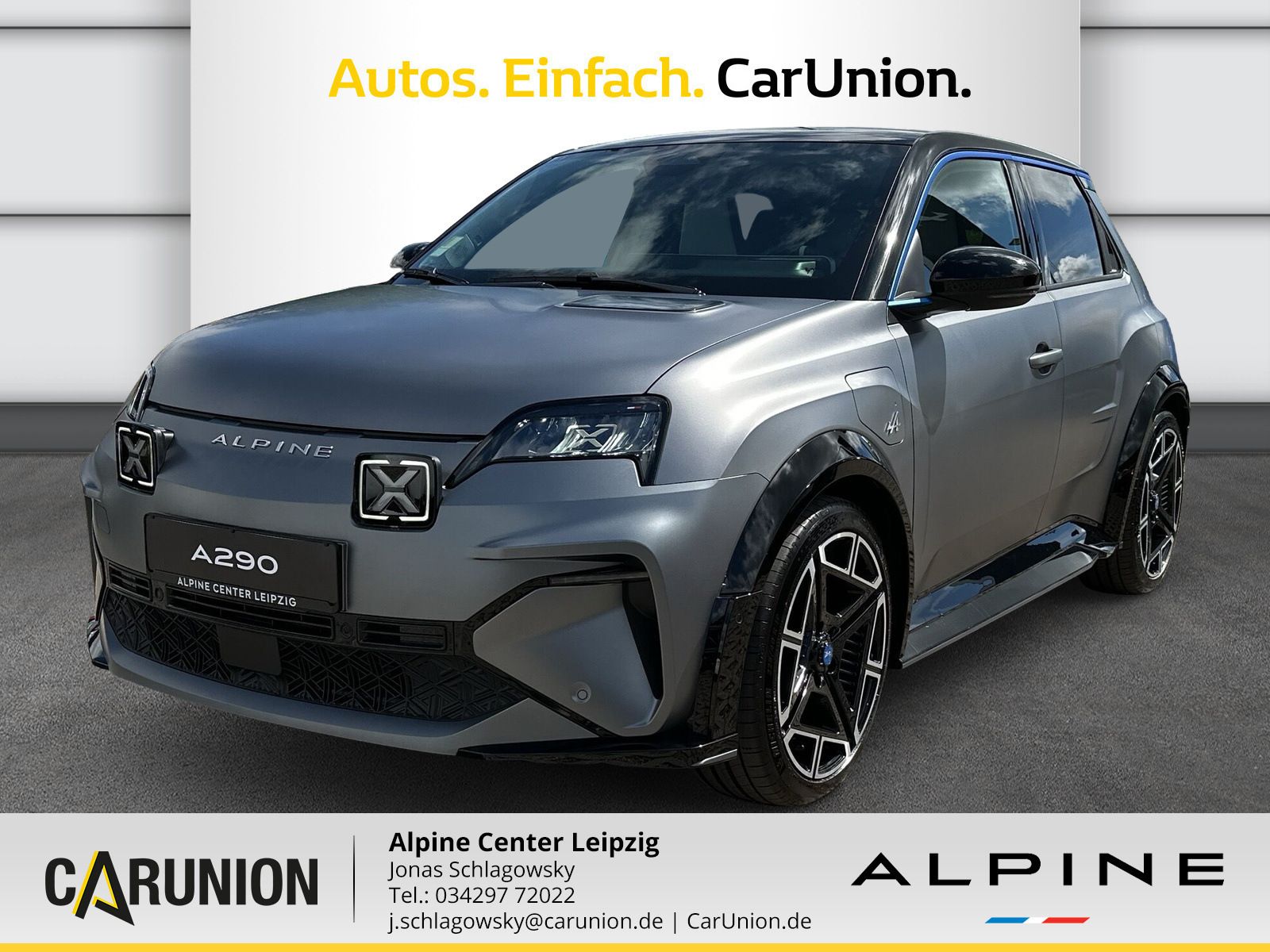 Alpine A290 GT Premium*Safety-Paket* Driving-Paket*Tele
