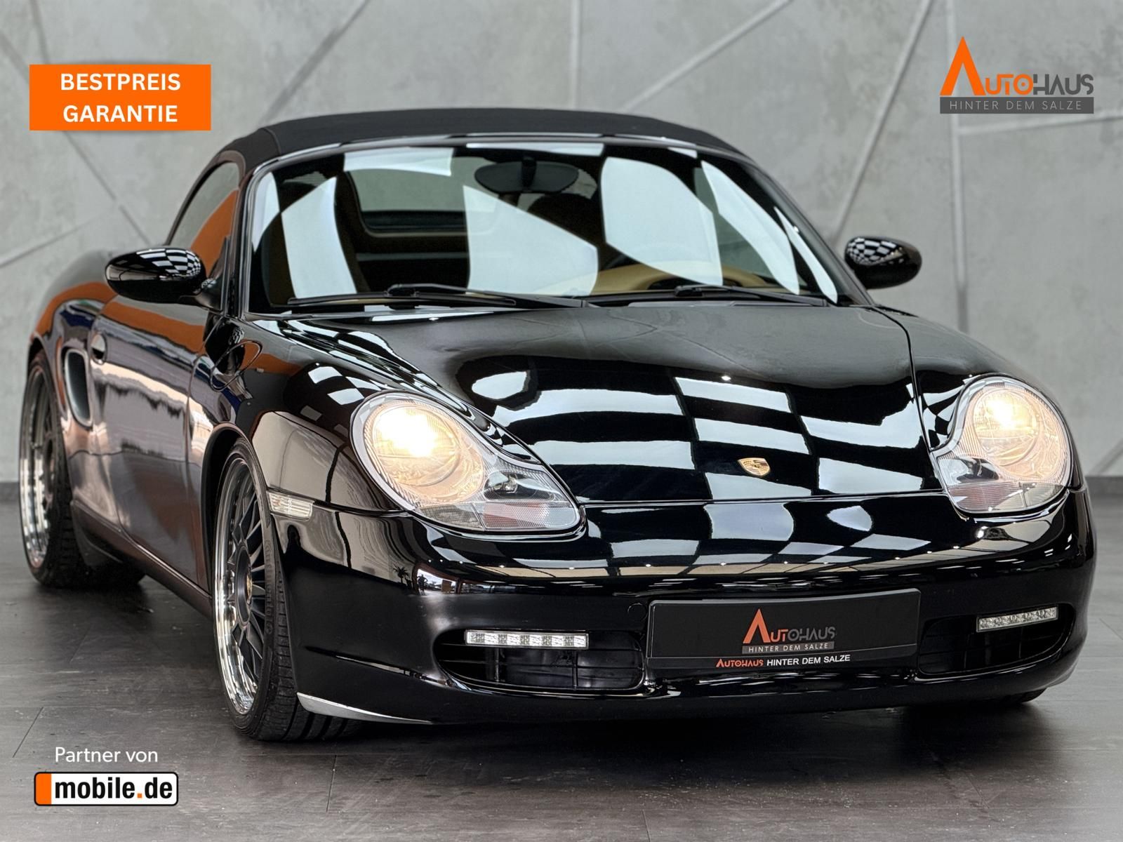 Porsche Boxster 986 2.7 | 220 ch | BVM | Cuir partiel beige | GPS | Régulateur de vitesse | Suspension sport
