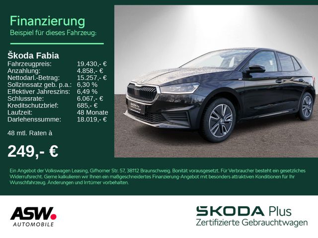 Skoda Fabia Tour 1.0 TSI LED Navi RFK PDC SHZ