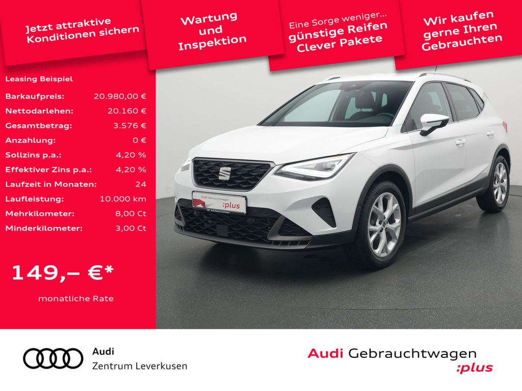 Seat Arona 1.0 TSI FR NAVI ACC AHK LED KAMERA SHZ PDC