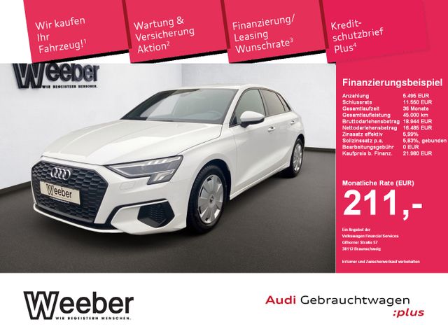 Audi A3 Sportback (8YA)(03.2020- ) 30 TFSI basis