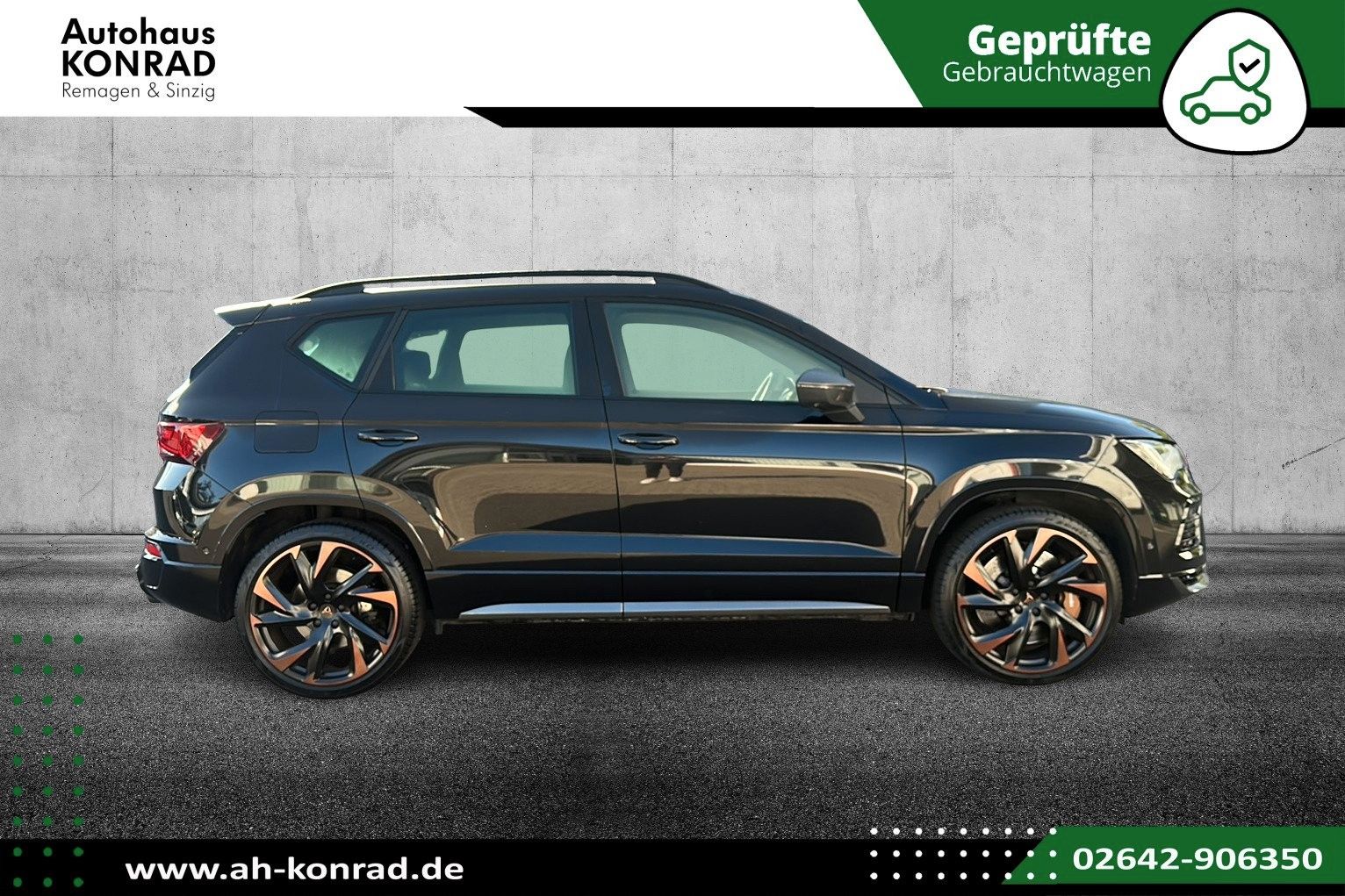 Fahrzeugabbildung CUPRA Ateca 2.0 TSI DSG VZ 4Drive+Brembo+AHK