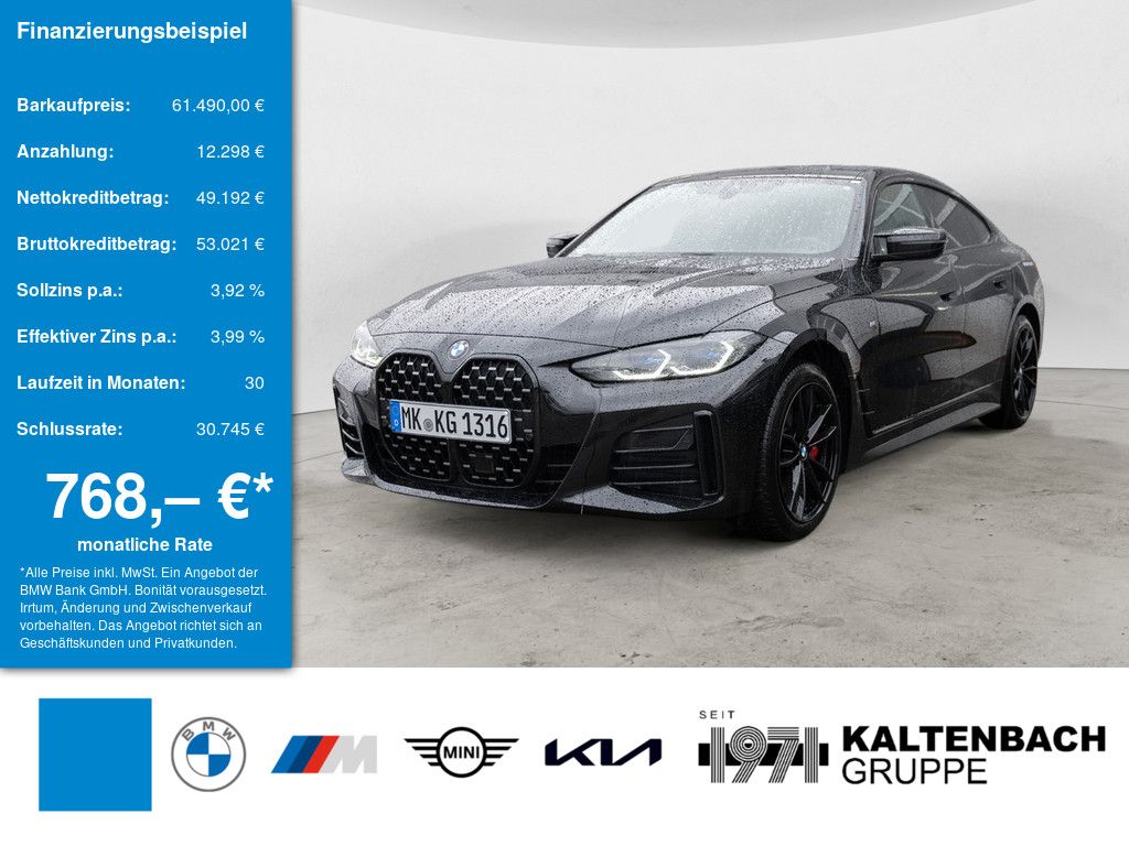 BMW 440 Gran Coupe xDrive LASER AHK LEDER M