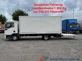 MAN TGL 8.150 Koffer + Ladebordwand Dautel 1.500 Kg - Ladebordwand Dautel