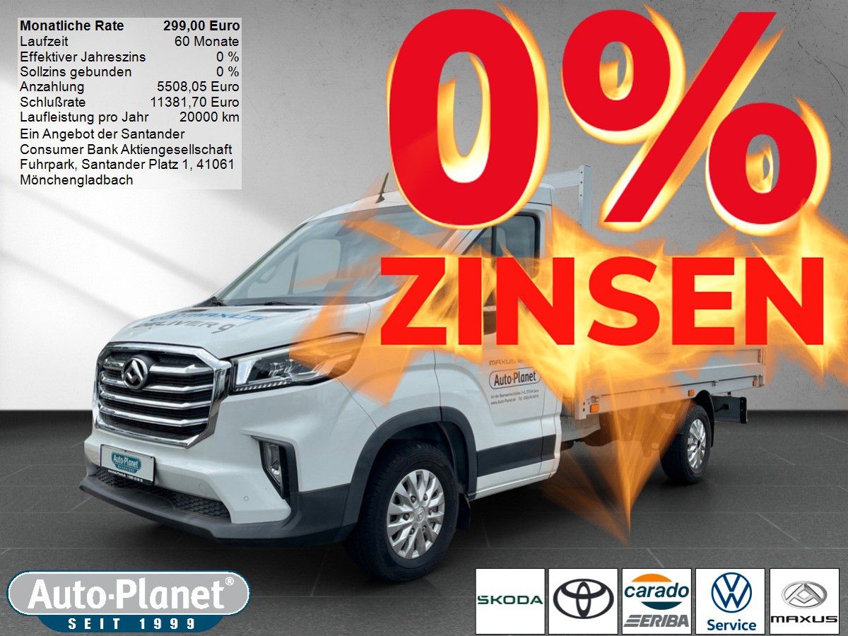 Maxus Deliver 9 Luxury Pritsche *AHK*ALU PRITSCHE*LED*