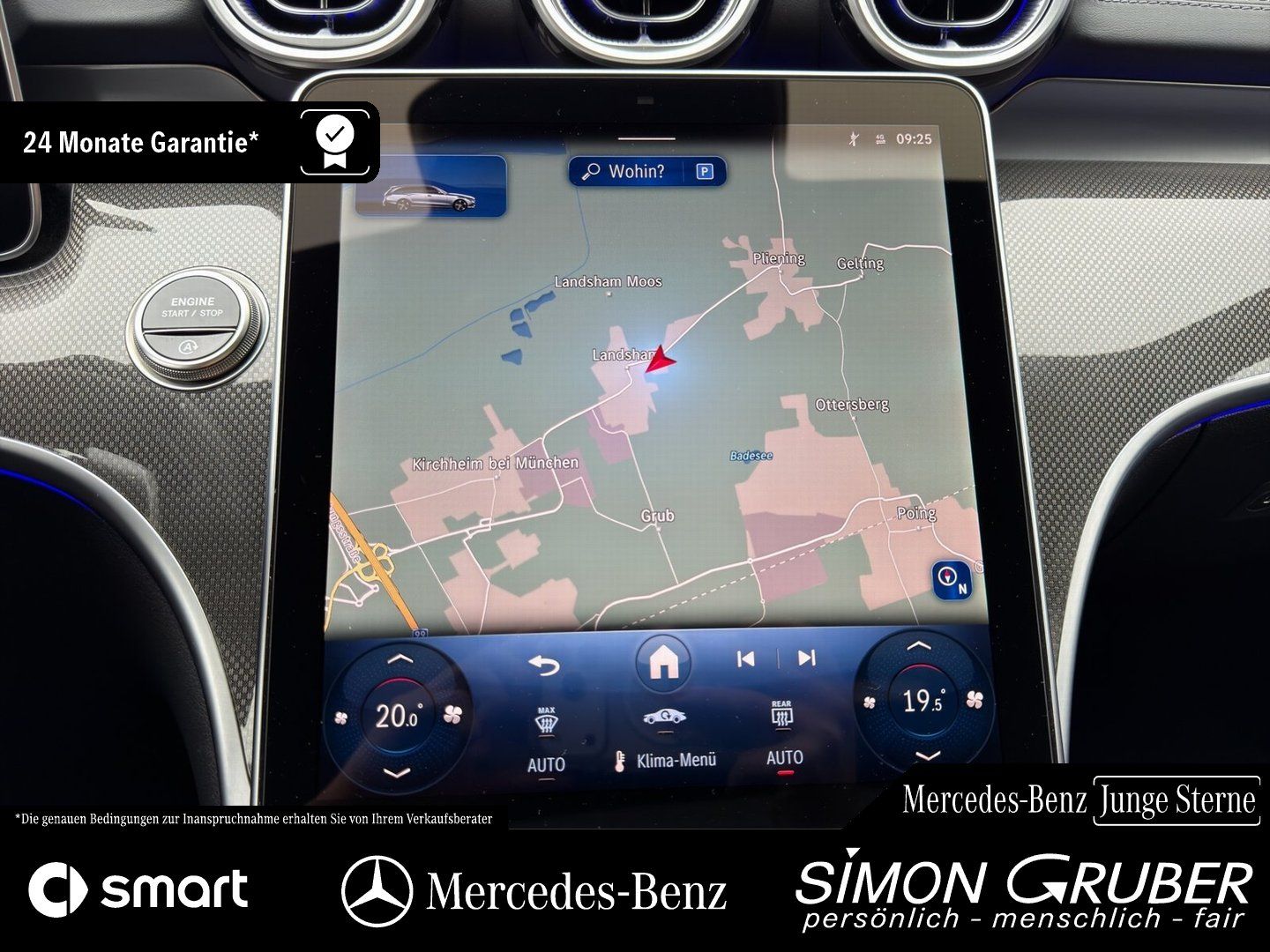 Fahrzeugabbildung Mercedes-Benz C 300 Td AMG Pano AHK HUD Digi 360° Burm Distr