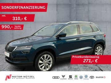Skoda Leasingangebot: Skoda Karoq 1.0 TSI CLEVER LED+NAV+APP+GRA+SHZ+PDC+AHK