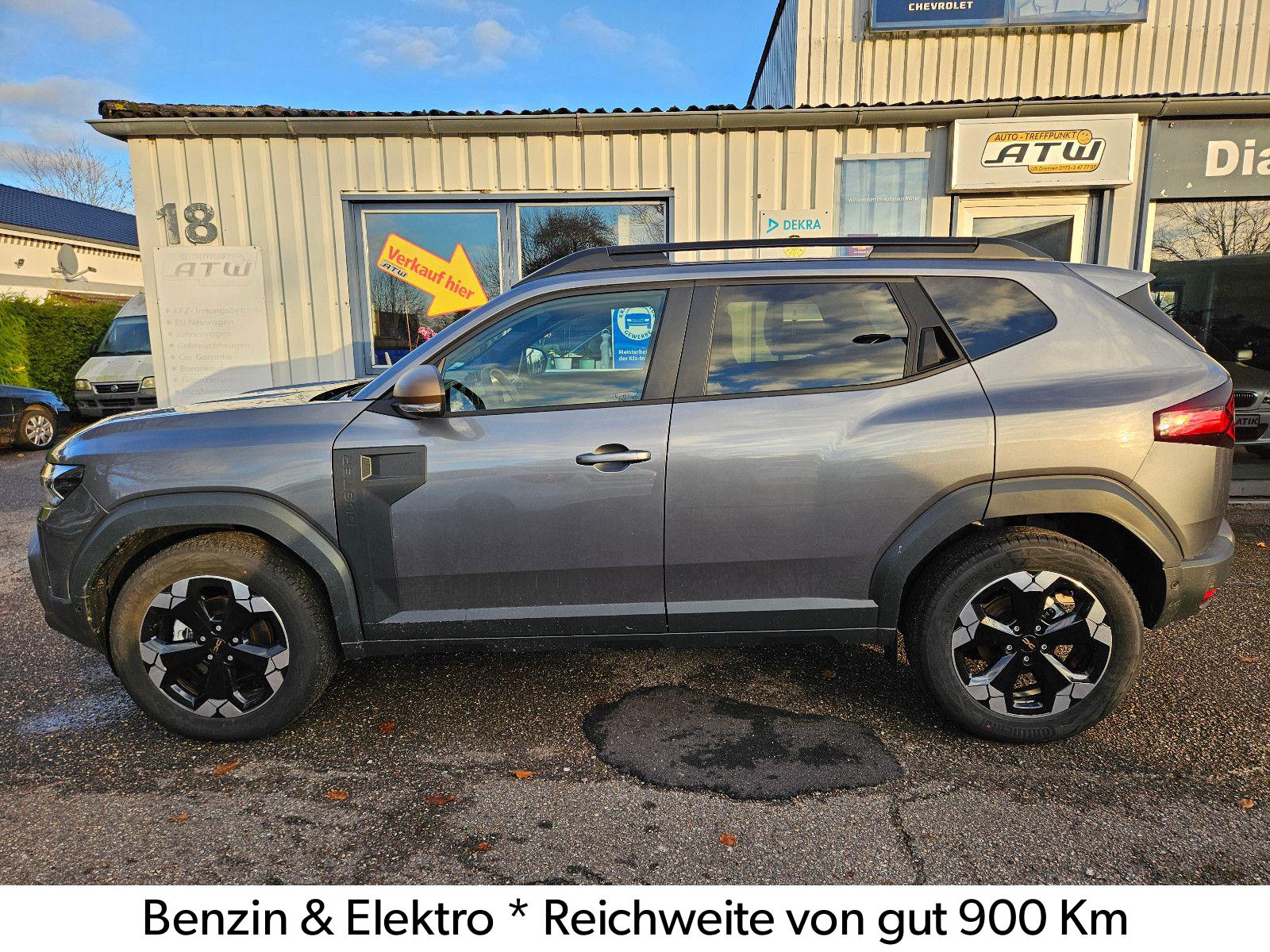 Dacia Duster Full-Hybrid Automatik Reichweite 900 Km