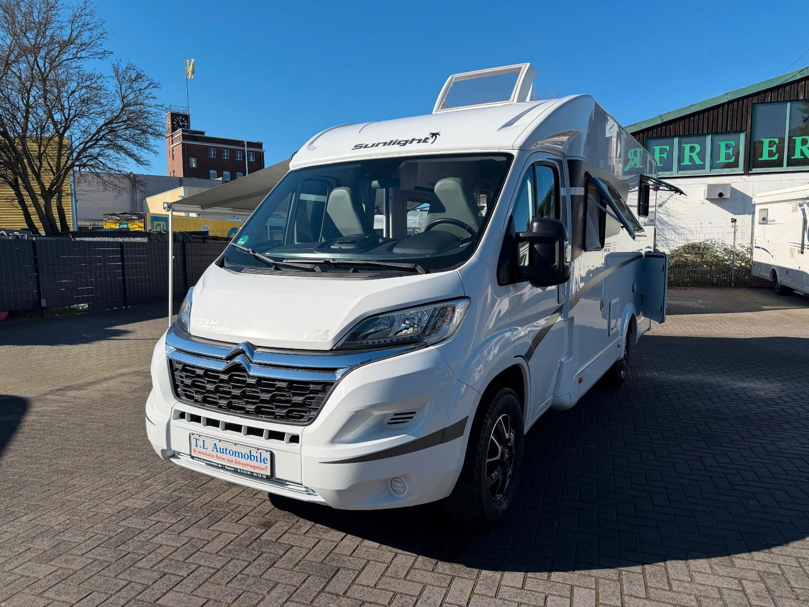 Sunlight V 66 Team Sat-TV/Navi/Kamera/Solar 1.Hand.