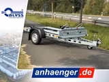 Blyss Motorradanhänger 220x140cm 750kg zGG - Pkw-Anhänger 750 kg