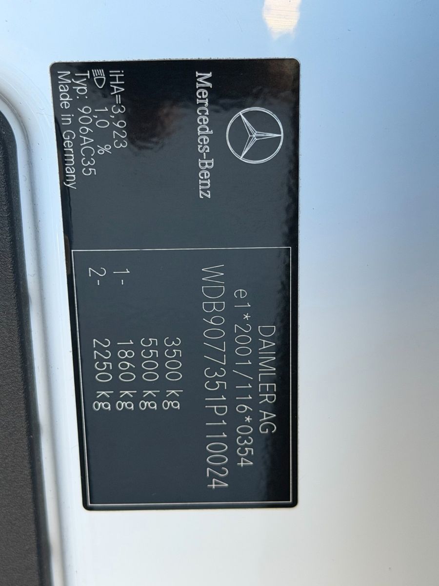 Mercedes-Benz Sprinter 314 Cdi Tourer Maxi L3 9 Sitze Lift foto 48