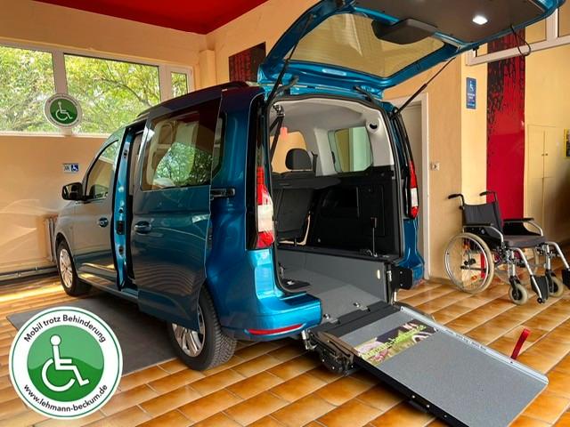 Volkswagen Caddy Rollstuhlrampe Heckausschnitt Kam Nav Mwst