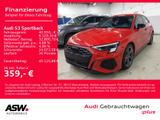 Audi S3 Sportback quattro 2.0 TFSI Navi Leder B&O RFK - rote Audi S3