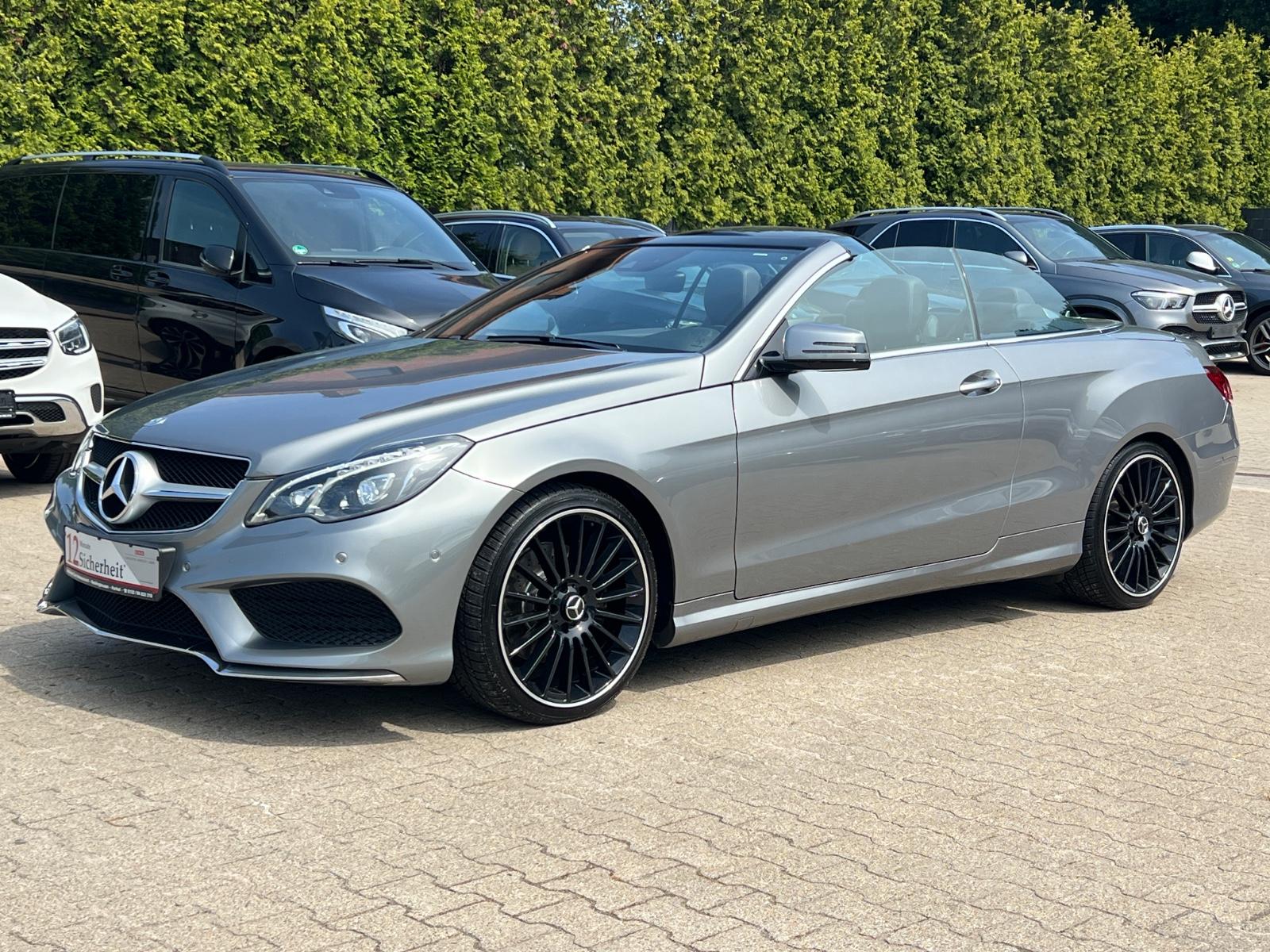 Mercedes-Benz E220d AMG LINE Cabrio 7G-TR-COMAND-LEDER-R.CAM-