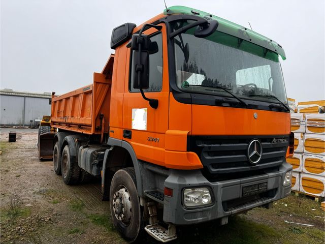 Mercedes-Benz Actros 3341 Euro 5 MP2 6x6 Meiller,Clutch,German