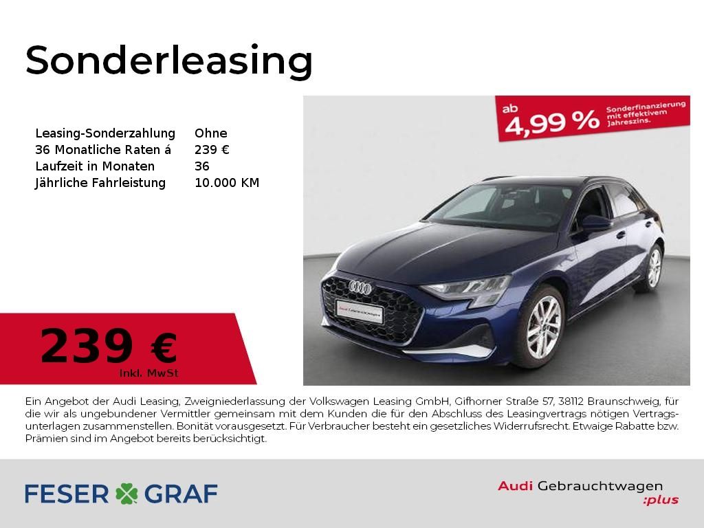 Audi A3 Sportback 30 TFSI advanced S tronic Rfk Navi