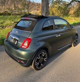 Fiat 500C Portofino grün MATT - mit Hybrid-Antrieb: Cabrio