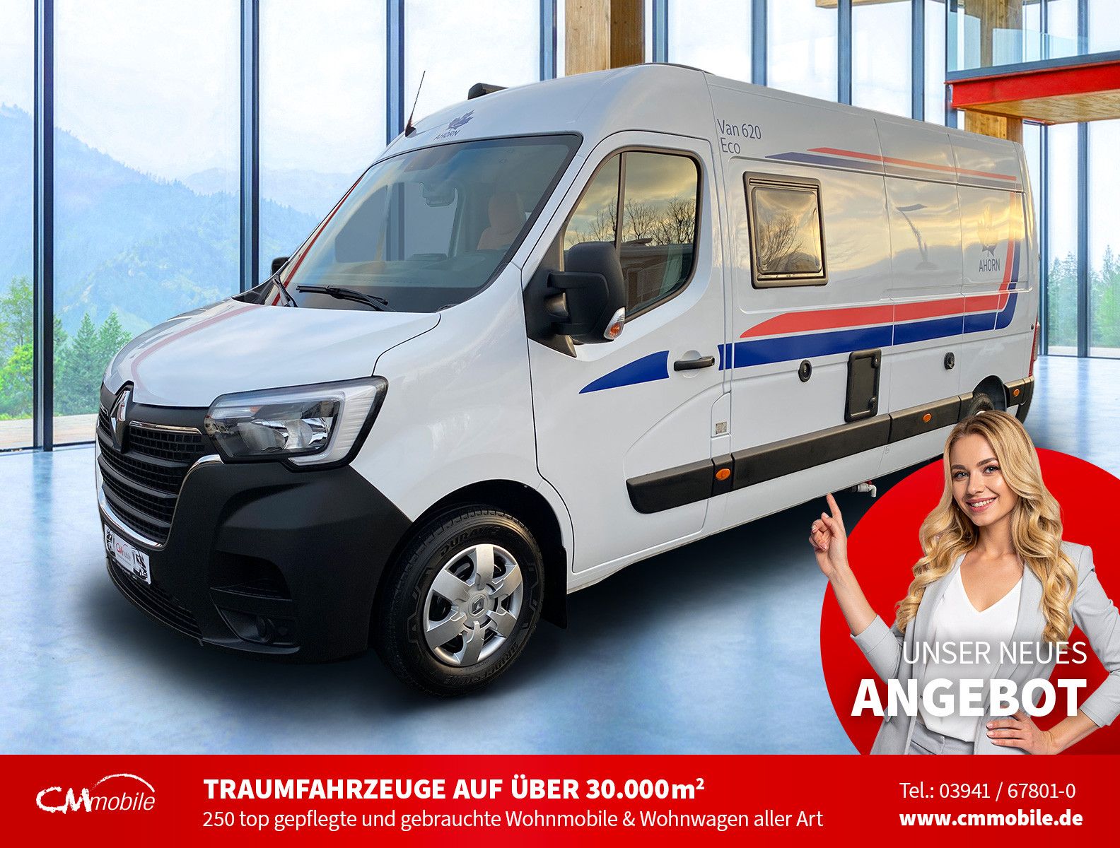 Ahorn
 Van 620 ECO - Einzelbetten -
