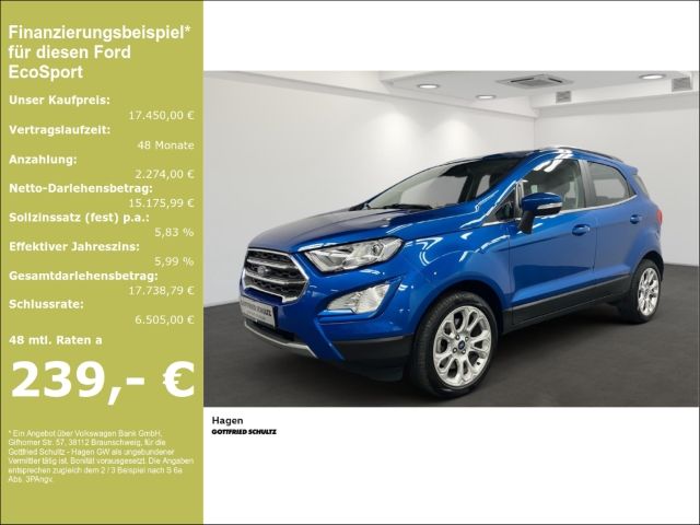 Ford EcoSport 1.0 EcoBoost LED FSE GRA SHZ PDC DAB Ti