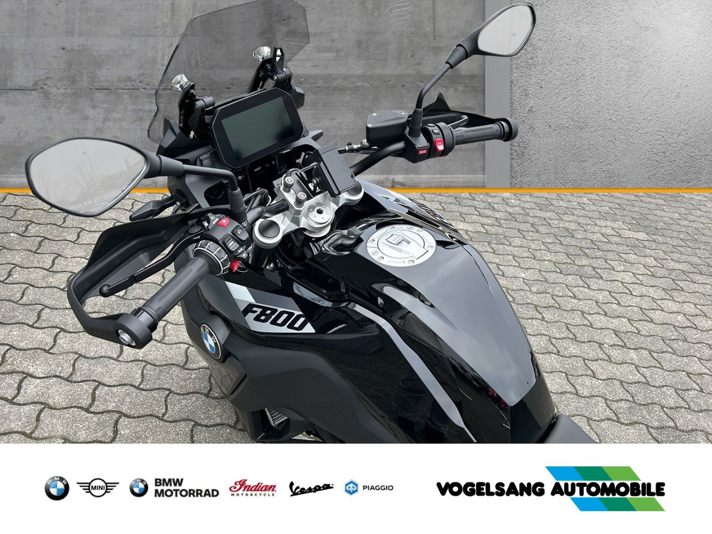 Fahrzeugabbildung BMW F 800 GS Triple Black, RDC, Tieferlegung, niedri