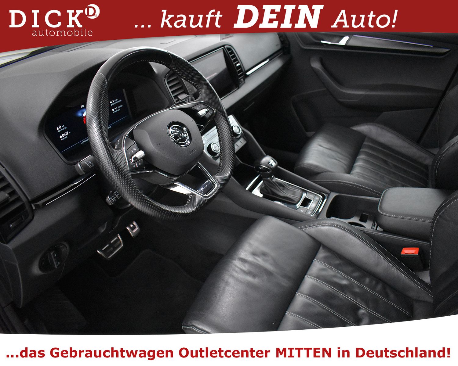 SKODA Karoq 2.0d DSG Sportline 4x4 MEMO+STDHZ+KAM+VOLL - Image 8