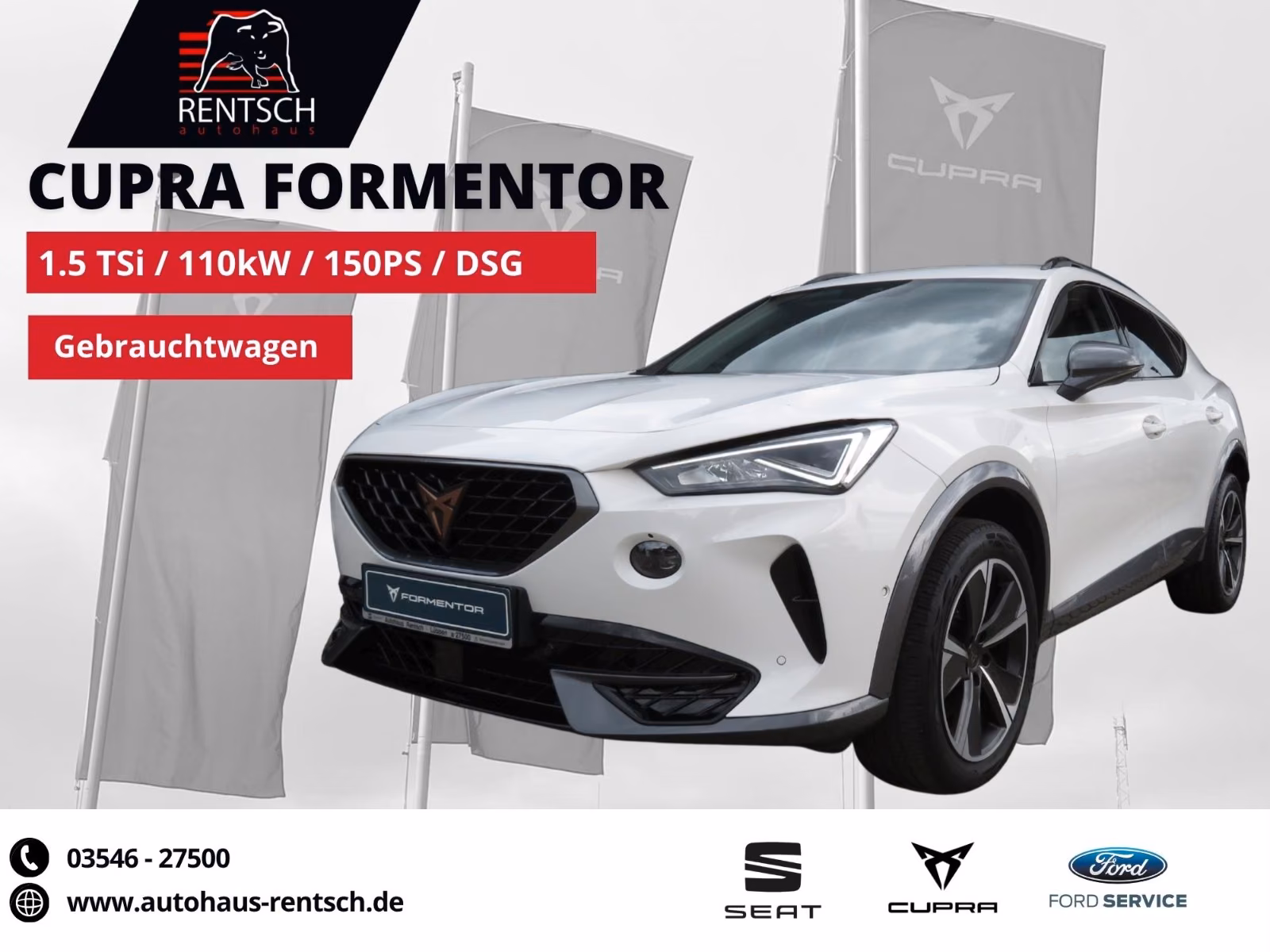 Cupra Formentor 1.5TSi *VOLL-LED*NAVI*GARANT*KAM*