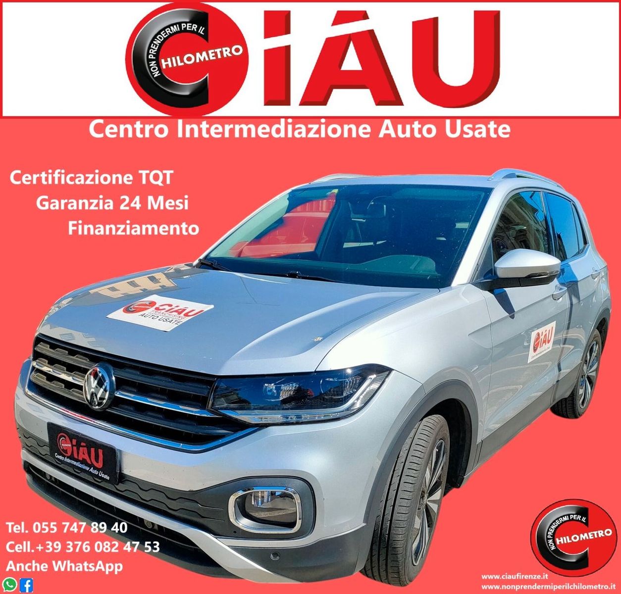 VW Volkswagen T-Cross 1.0 TSI 110 CV DSG Advanced