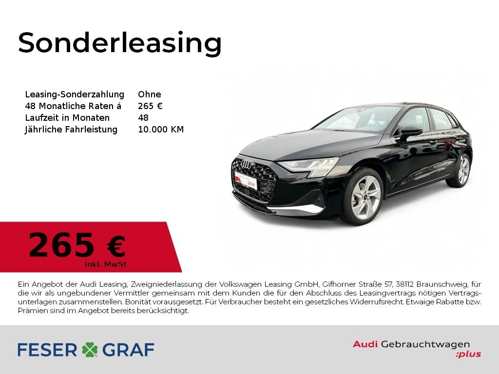 A3 Sportback Advanced 30 TDI Navi+/SHZ/AHK/PDC+