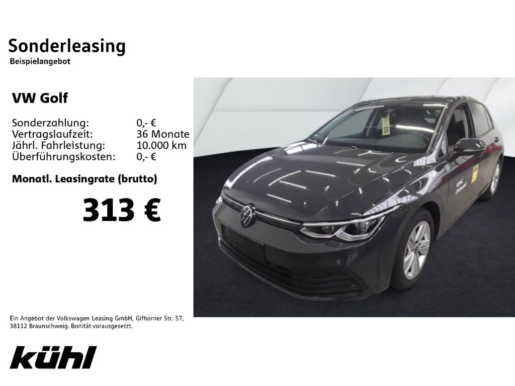 Volkswagen Golf 8 VIII 1.5 TSI Life LED+ ACC App Navi