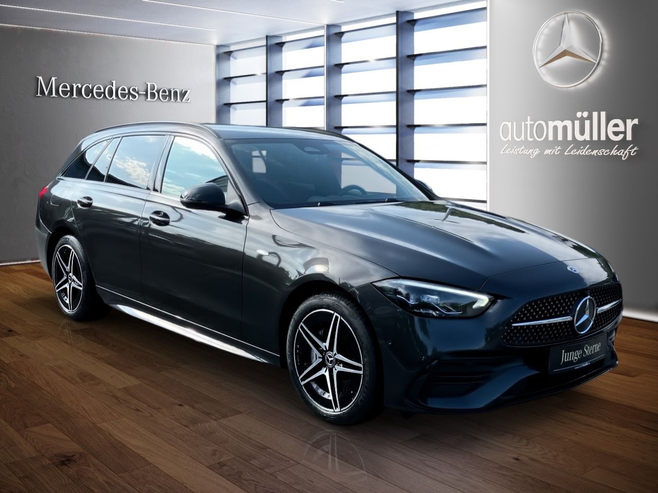 Fahrzeugabbildung Mercedes-Benz C 300 de T AMG+NIGHT+AHK+360°+BURMEST+MEMORY