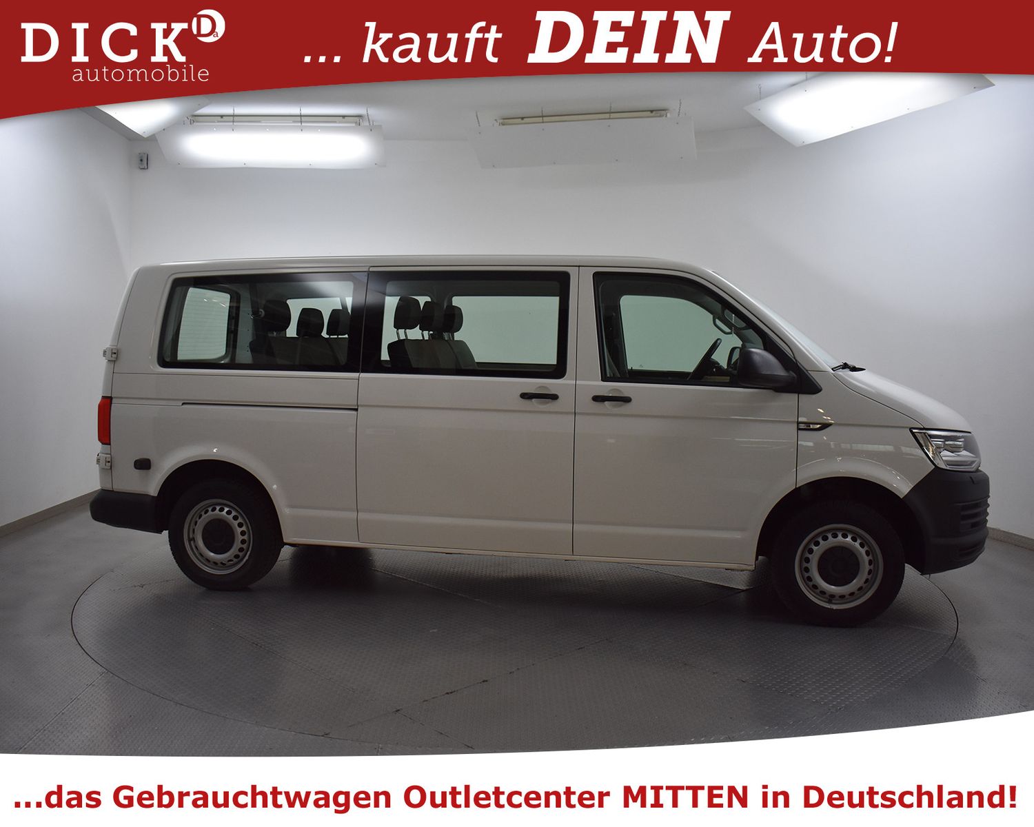 VW T6 Transp 2.0d DSG Kombi Lang 9SI+NAV+LED+PDC+TE - Image 2
