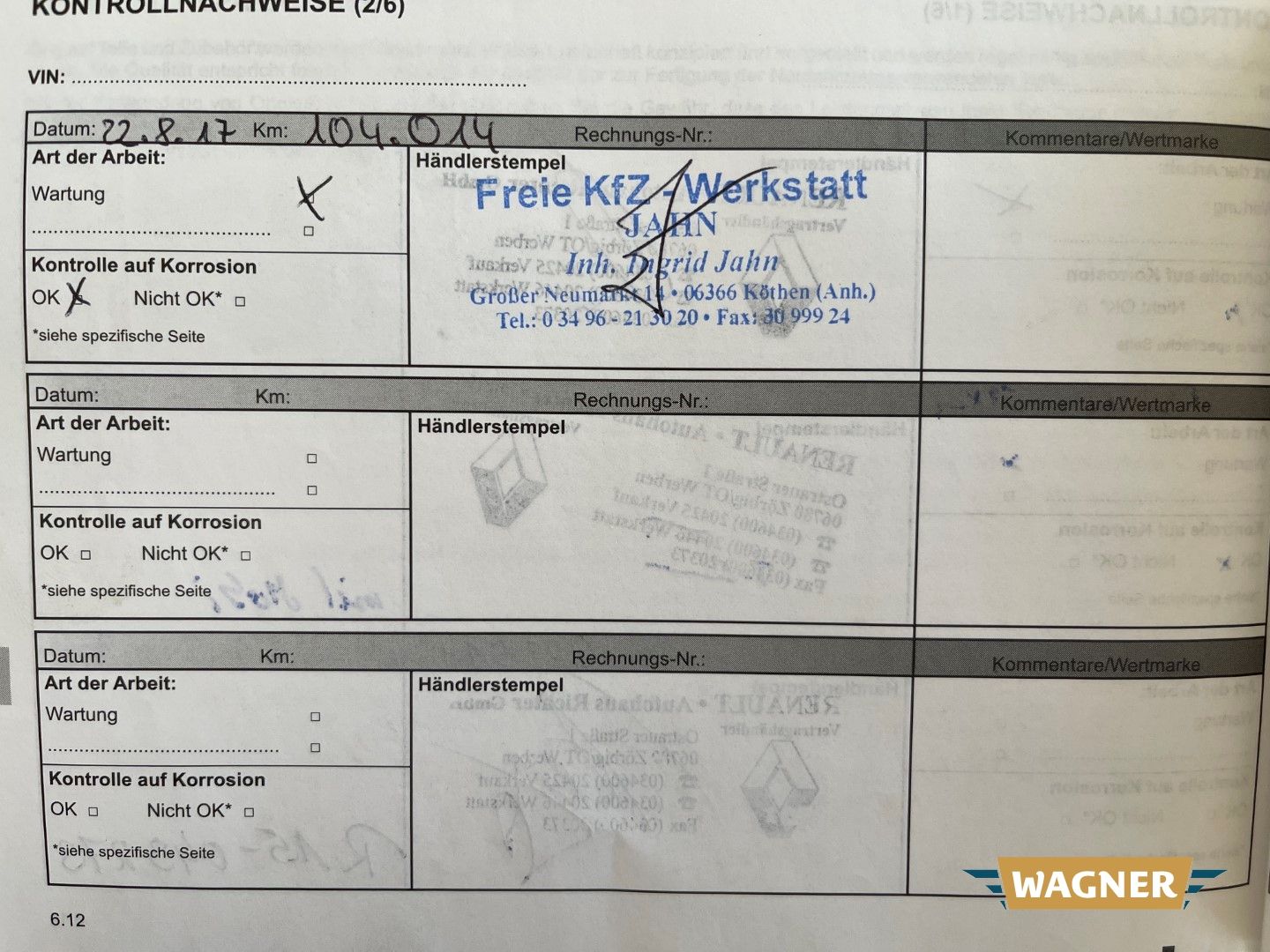 Fahrzeugabbildung Renault Megane III Authentique 1.6 Klima