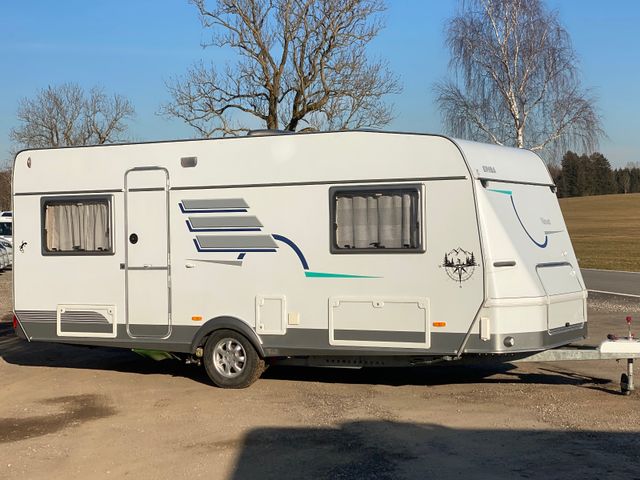 HYMER / ERIBA / HYMERCAR Nova 530 Swing mit Längsbetten und Moser, top Zu