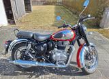 Royal Enfield 350 Classic - fast wie neu - Chrom Red - ROYAL ENFIELD CLASSIC 350