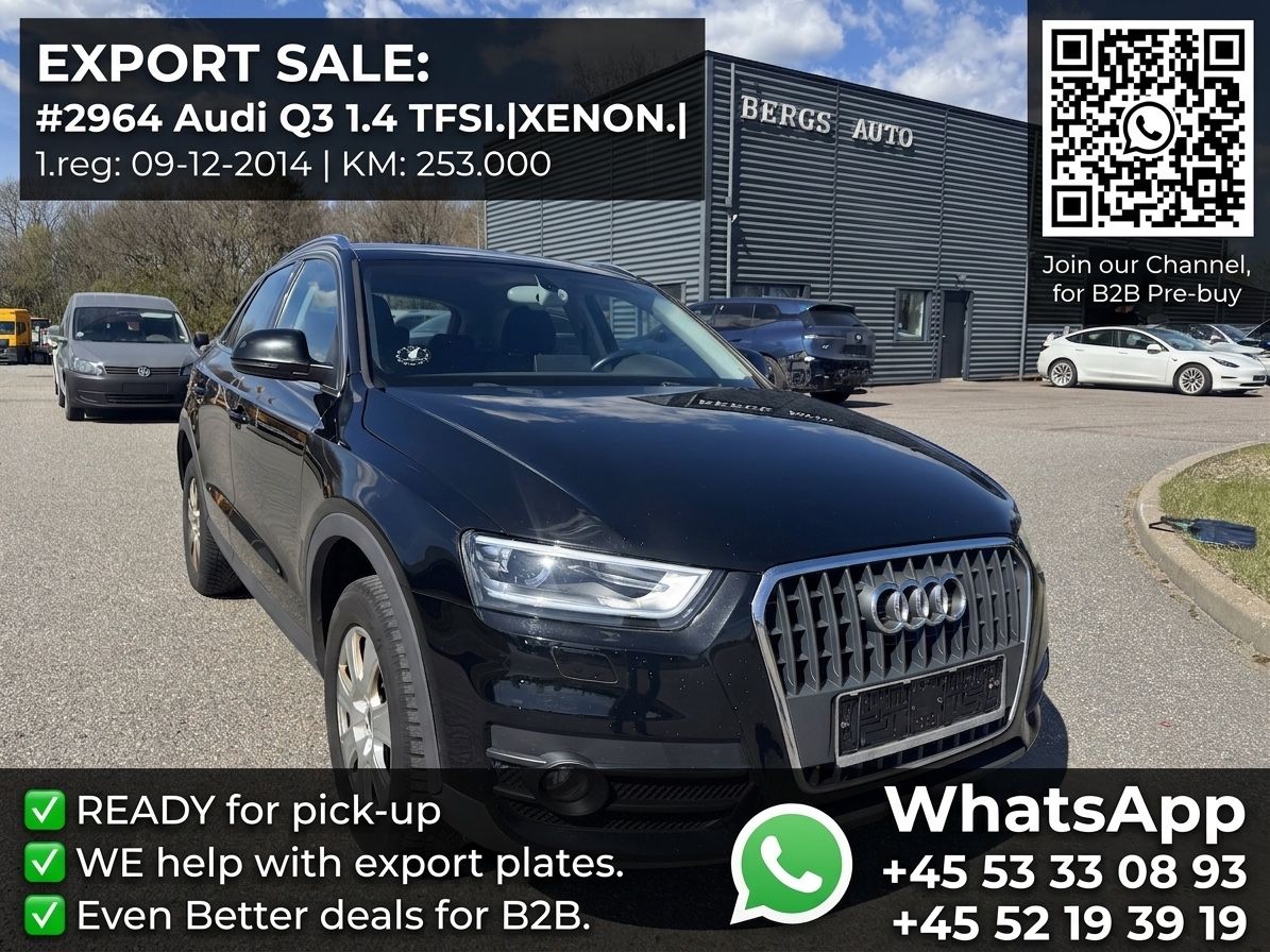 Audi Audi Q3 1.4 TFSI.|XENON.|ALU.|150 HP.|#2964