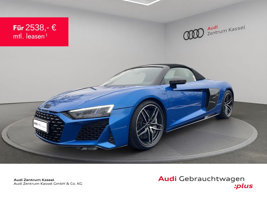 Audi R8 Spyder V10 perf. qu. Laser B&O Kamera Keramik
