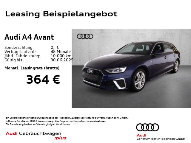 AUDI A4 Avant 35 TFSI S line S tronic *Virt.C+*NAV+*