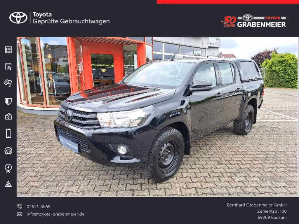 Toyota HiLux 4x4 Double Cab Safety+Cool+Style-Paket