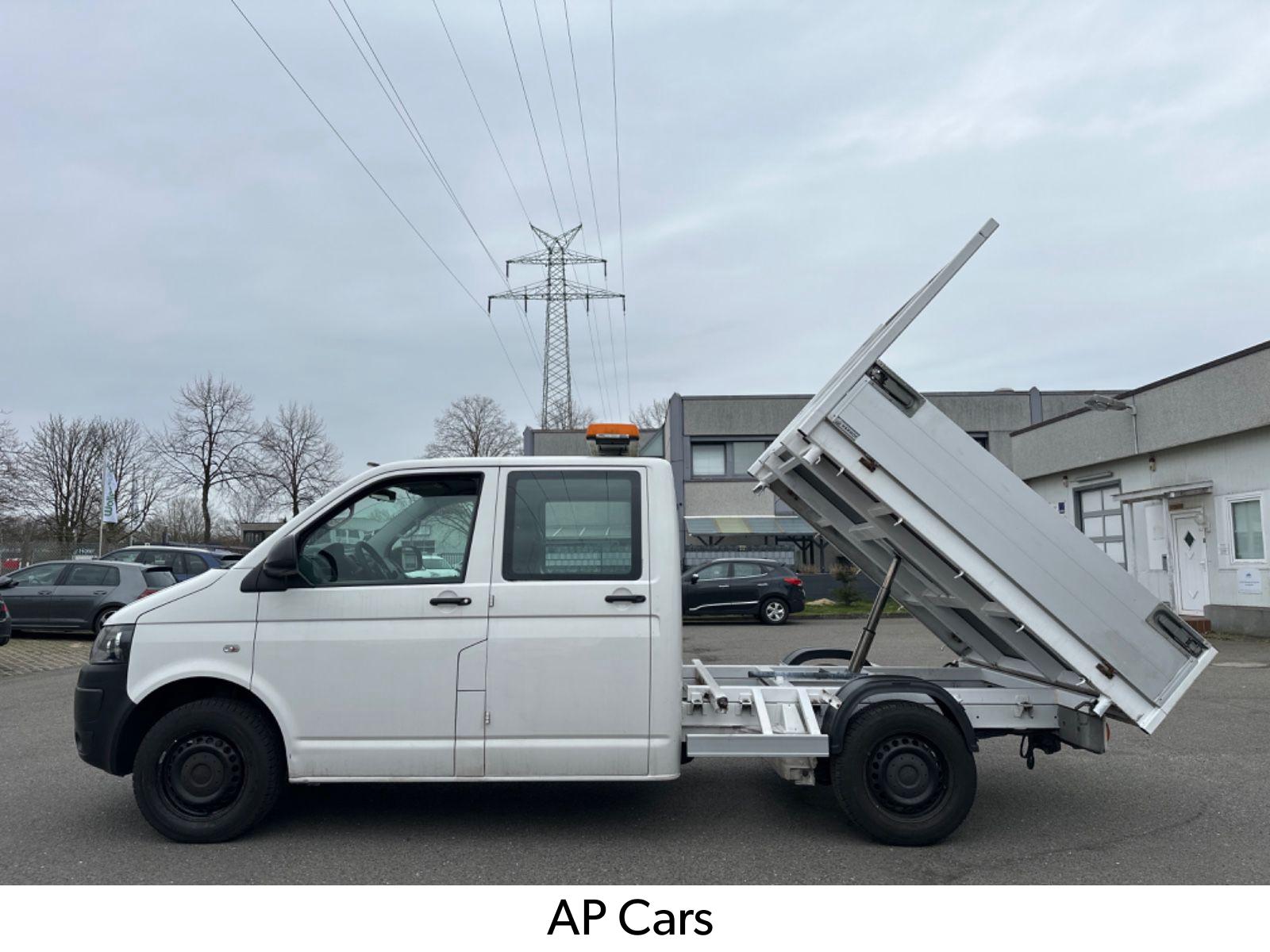 Volkswagen Transporter/T5 2.0 TDI/DoKa/3Seiten Kipper/TÜV