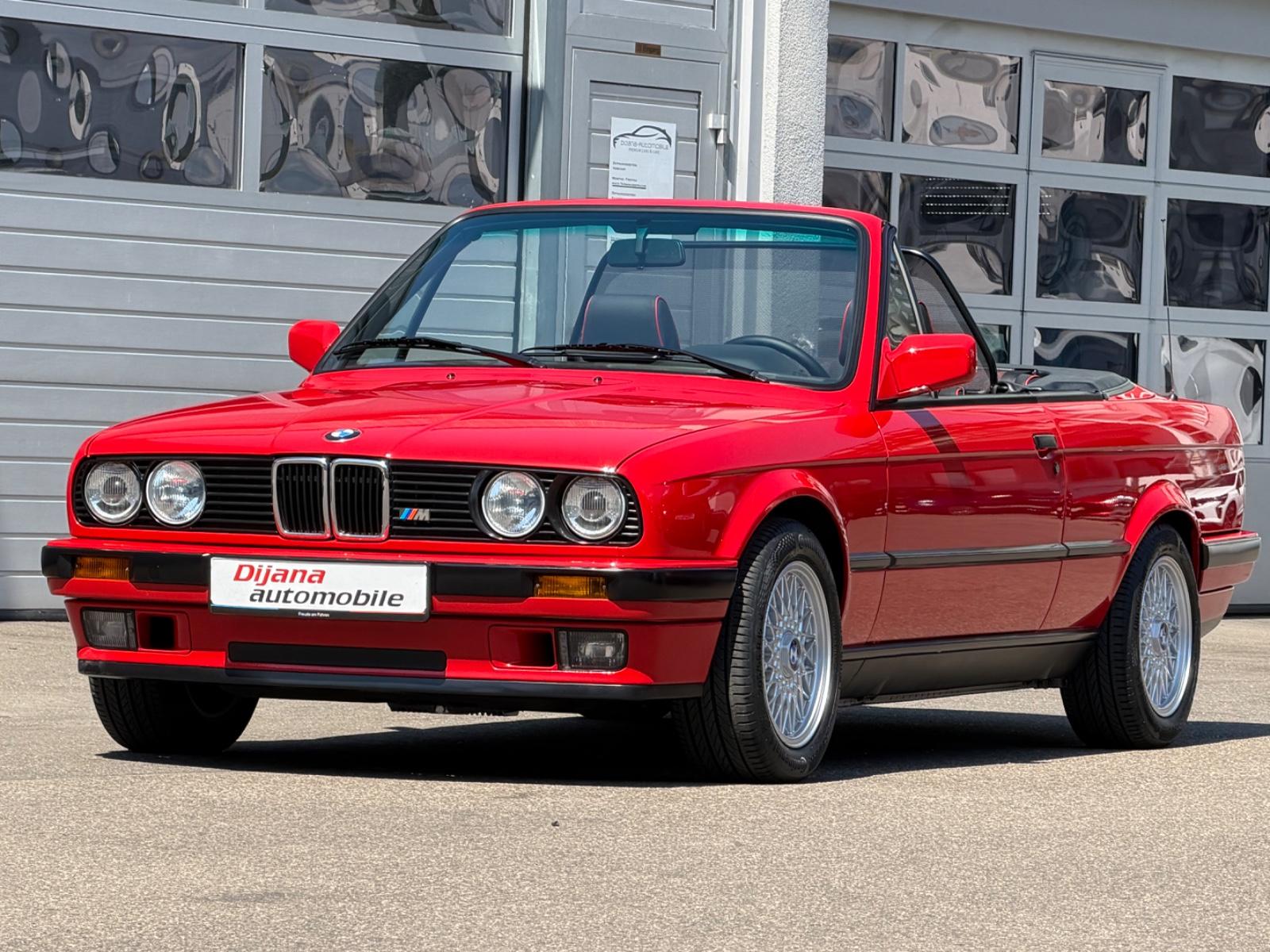 BMW 318i E30 Cabrio M-Design-Edition 2.Hd NEUWERTIG!