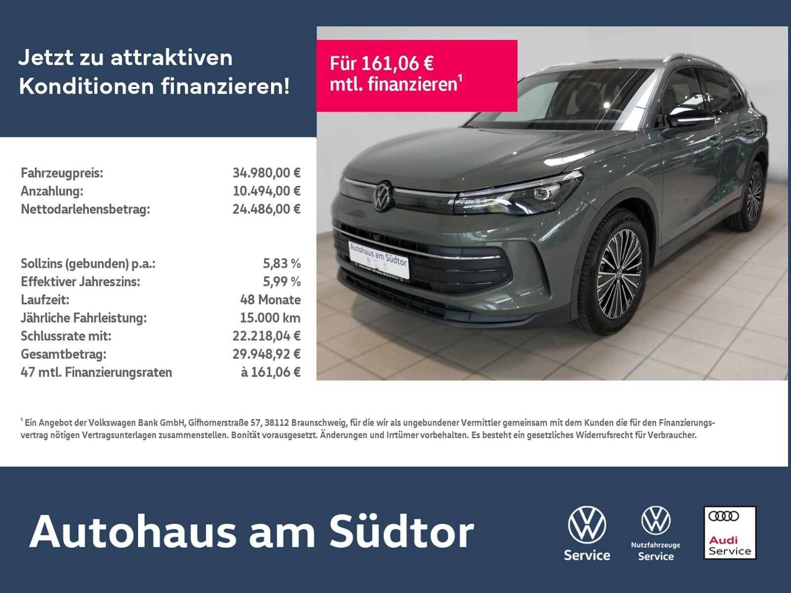 Volkswagen Tiguan GOAL 2.0 TDI DSG | RFK LED ACC Navi