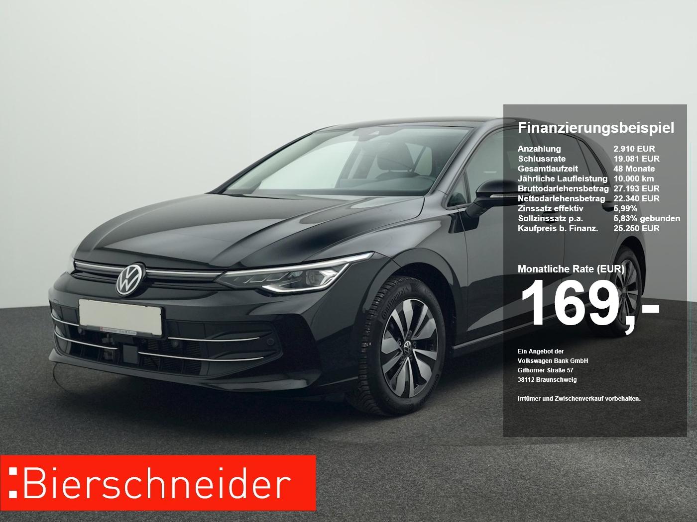 Volkswagen Golf 8 1.5 eTSI DSG Goal LED-PLUS NAVI KAMERA PA