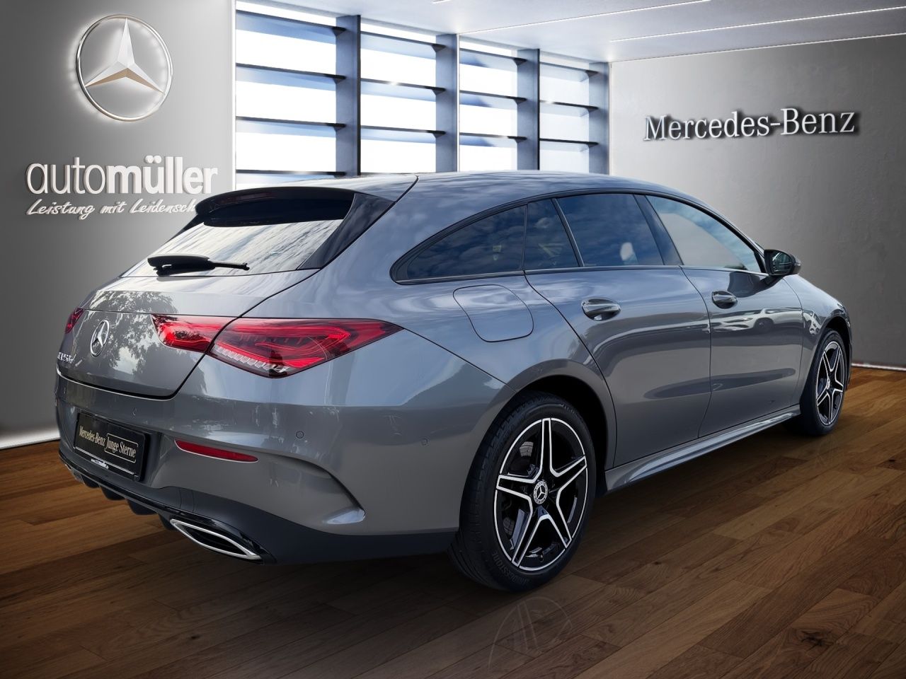 Fahrzeugabbildung Mercedes-Benz CLA 250 e SB AMG+NIGHT+PANO+STNDHZ+AMBIENTE+LED+