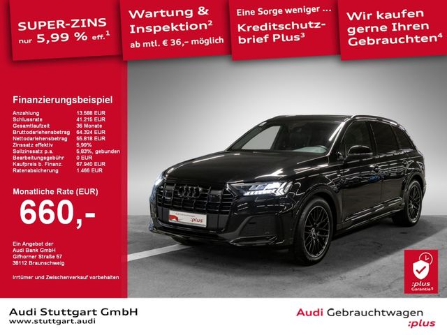 Audi Q7 50 TDI quattro S line AHK AIR Laser Pano 360°