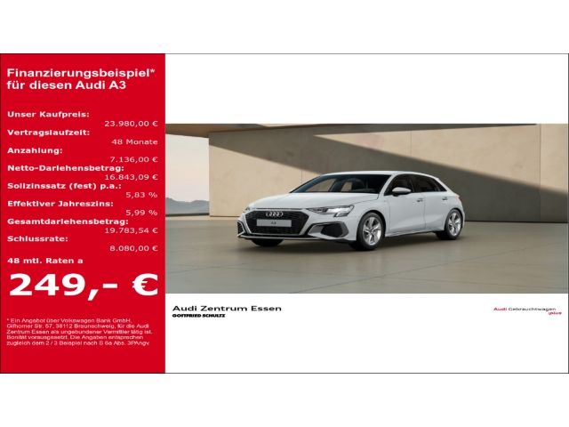 Audi A3 Sportback 30 TFSI S line