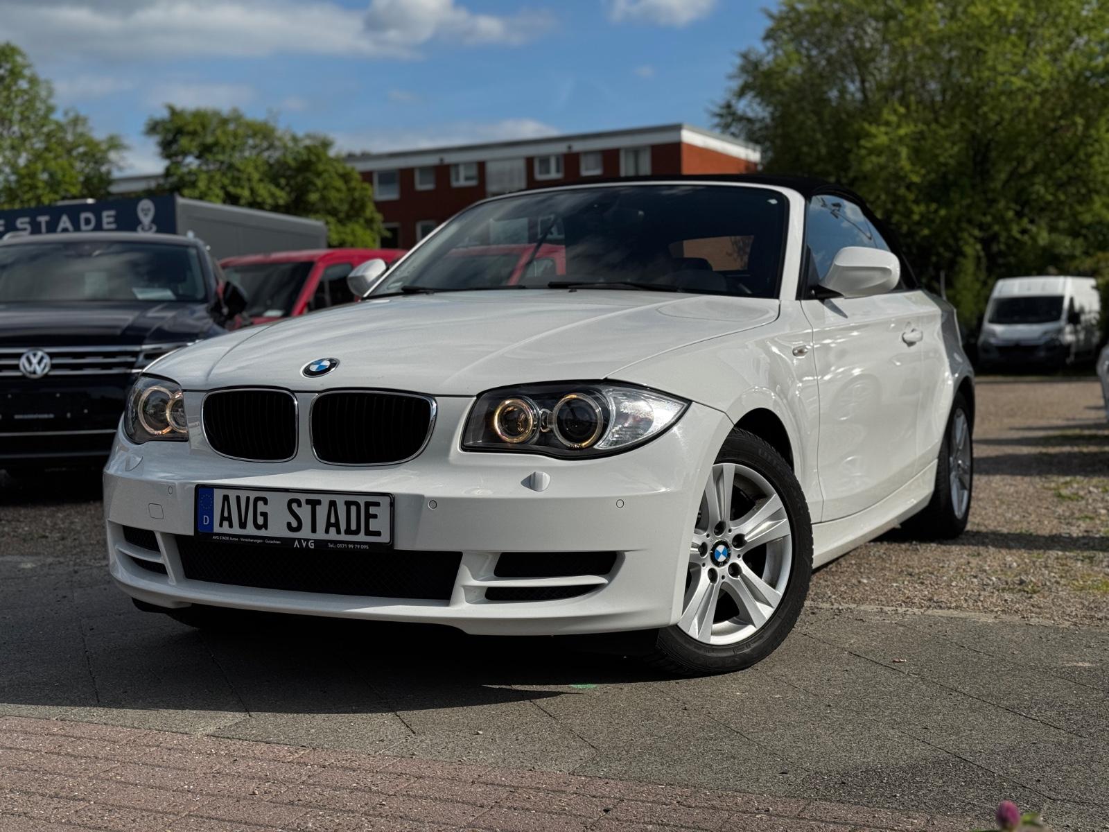 BMW 118 Baureihe 1 Cabrio 118i Bi-Xenon/Vollleder