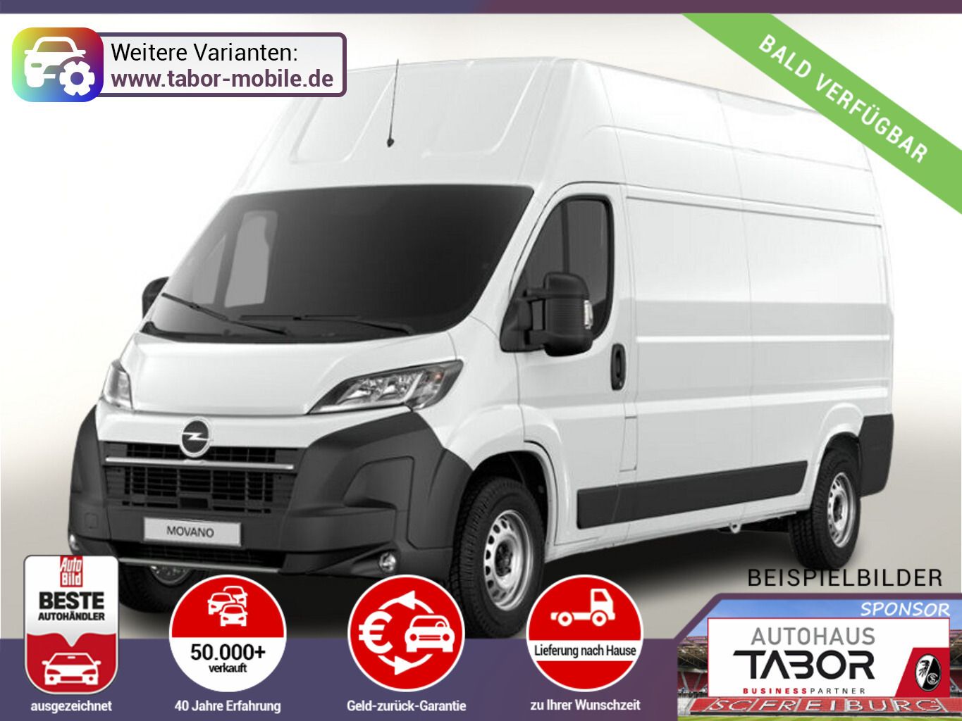 Opel Movano 35+ AT8 L3H3 Nav Klimaaut Kam UVP-39%*