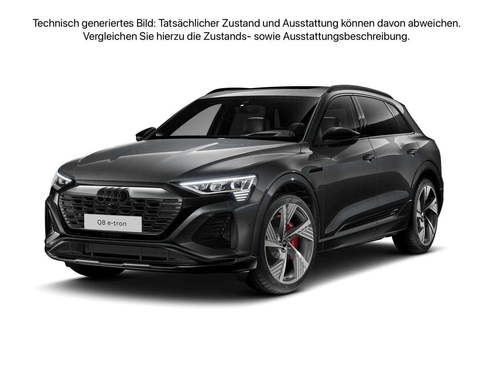 Audi Q8 e-tron 50 quattro S line Matrix AHK HUD Luft imagem 2