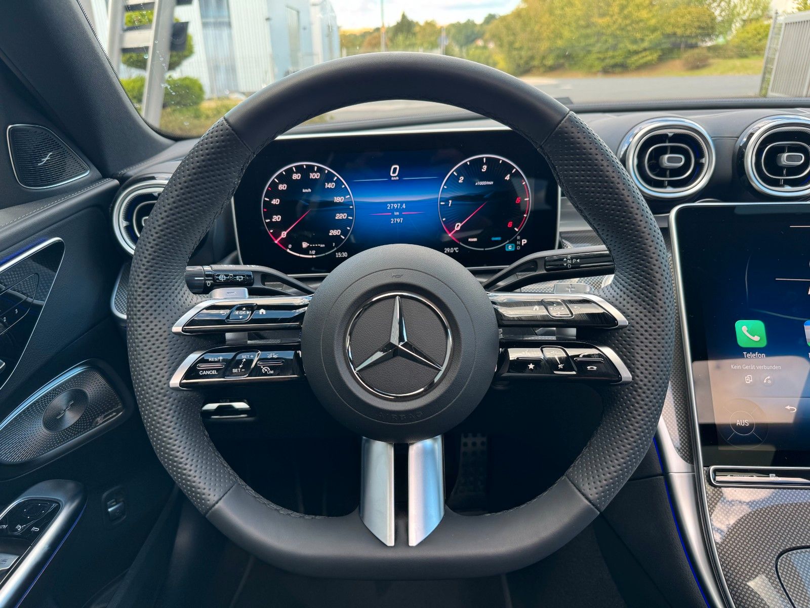 Fahrzeugabbildung Mercedes-Benz C 220 d T AMG Burm+AHK+Pano+360°+Distr+Memory