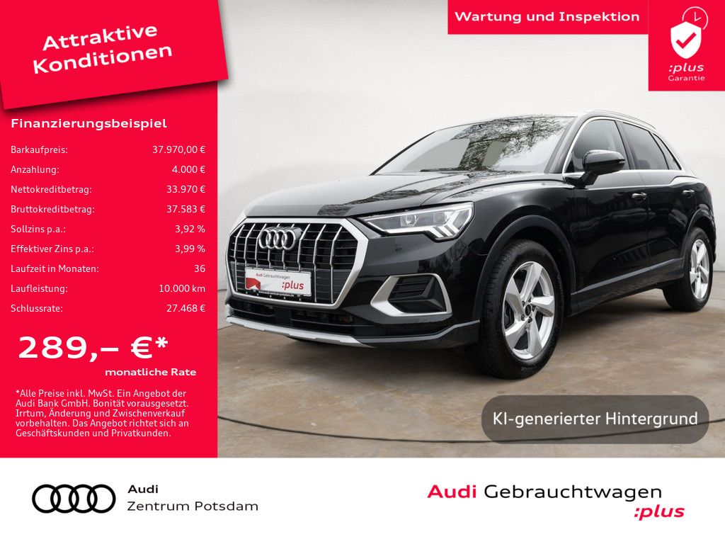 Q3 advanced 35 TFSI LED NAVI AHK STANDHZ